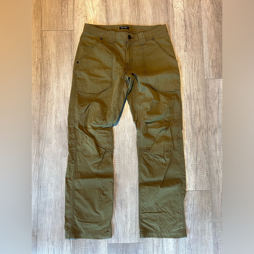 Arc'teryx Olive Green Cargo Pants
